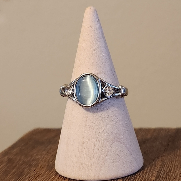 Jewelry - SILVER PLATED RING SZ 9, NWOT